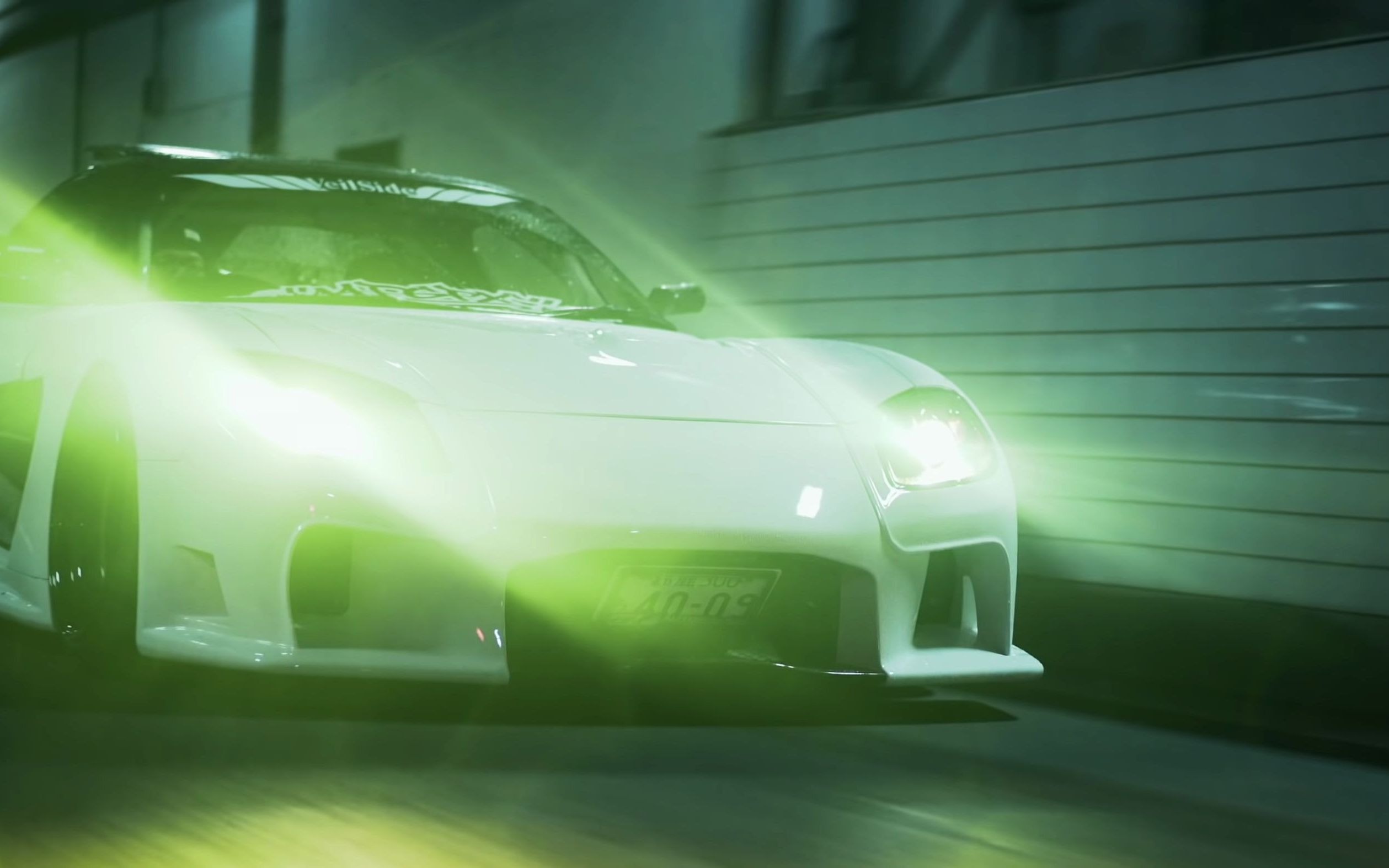 【4k】大阪夜跑-naotos veilside 马自达rx-7