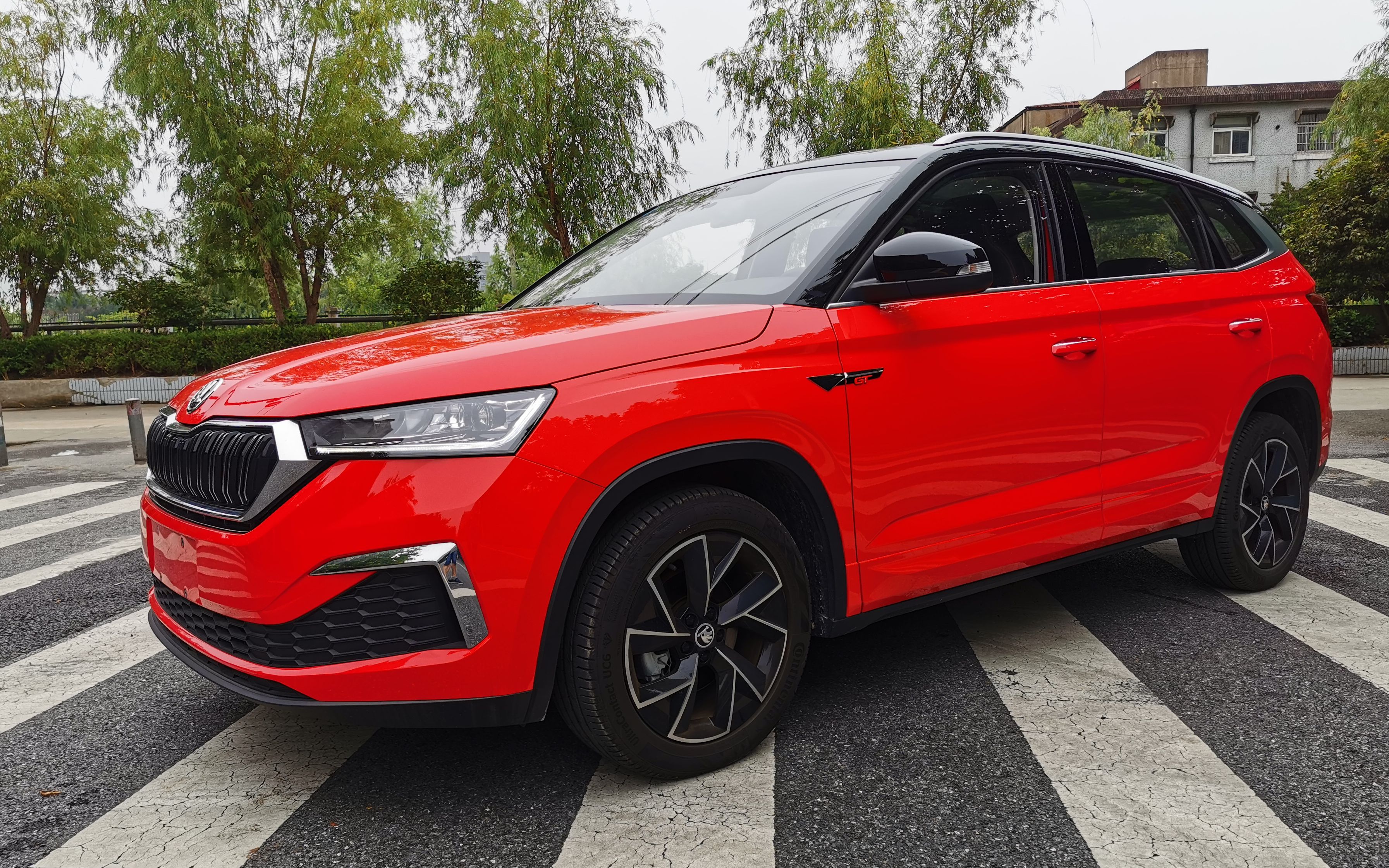 城试驾 | "红点"加持 实用干将,试驾斯柯达柯米克gt