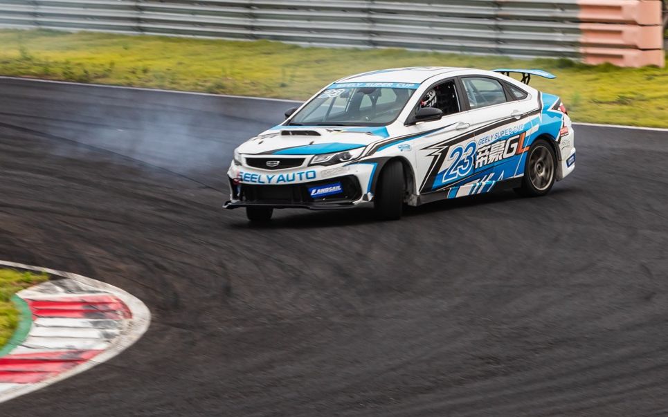 【超吉联赛】吉利帝豪赛车株洲国际赛车场自由练习车载录像