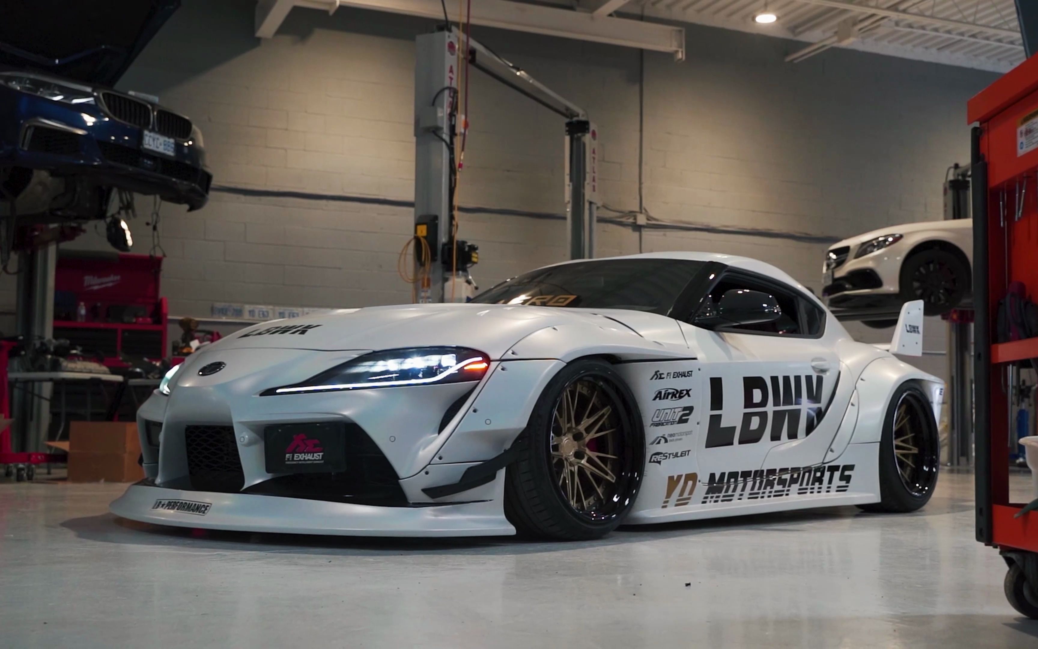 钱没有不见 只是变成喜欢的样子 丰田supra x 自由之步 x fi 排气