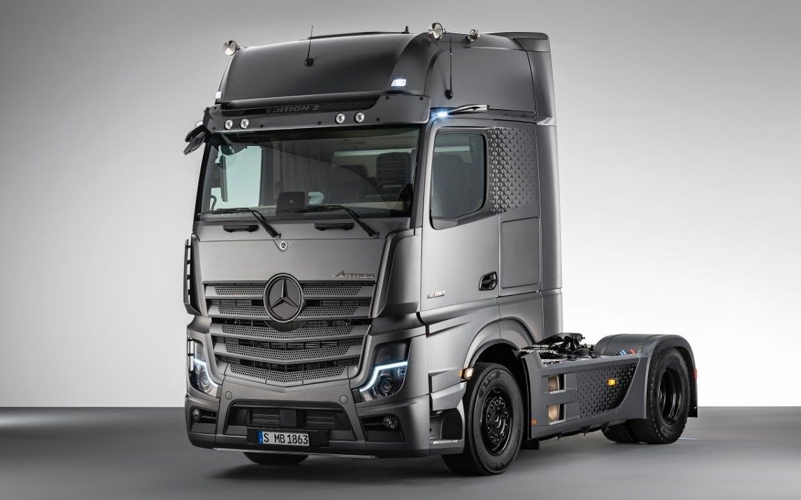 限量400辆·奔驰actros edition 2发布,顶配中的顶配!