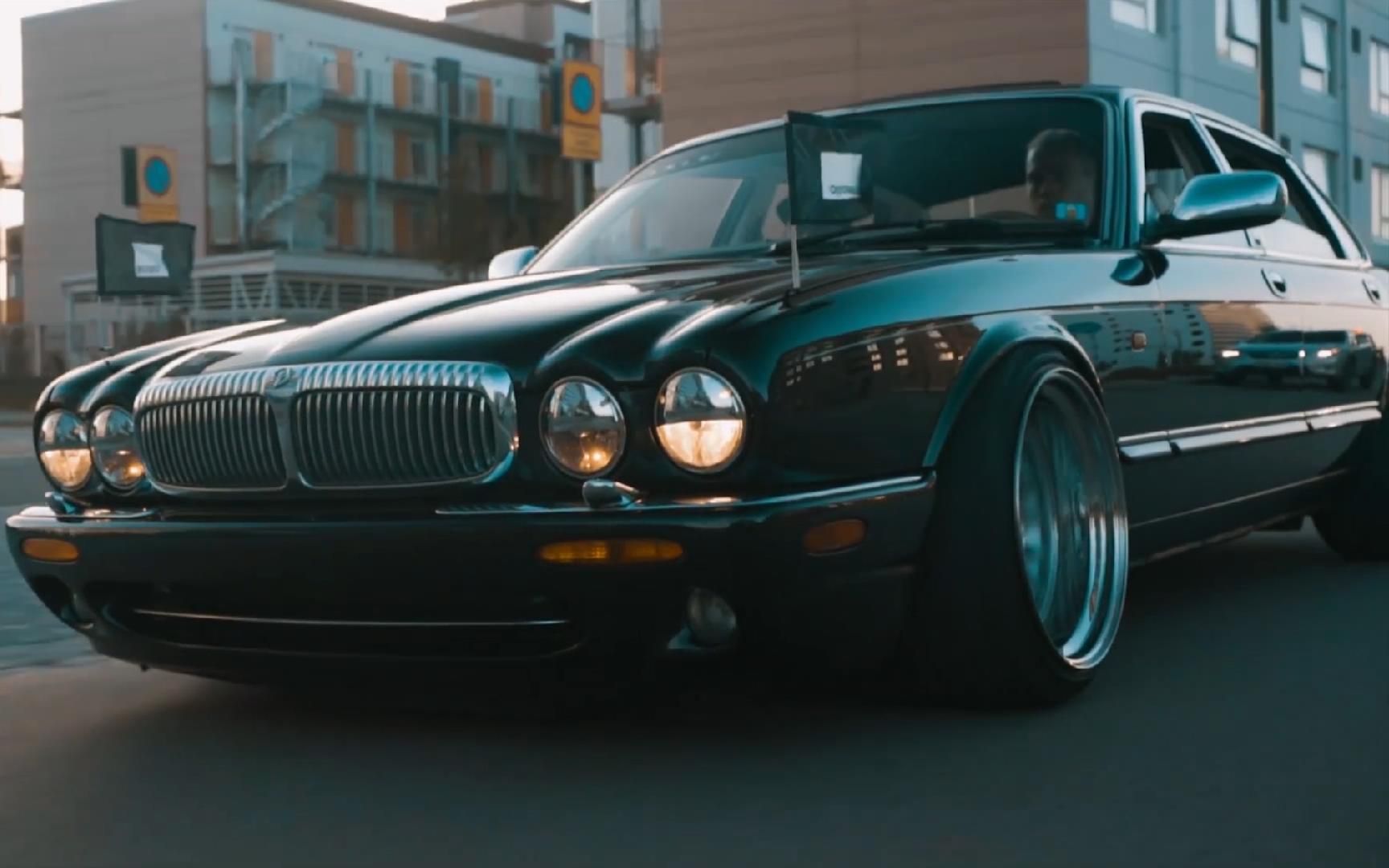 老捷豹姿态 daimler戴姆勒捷豹 优雅