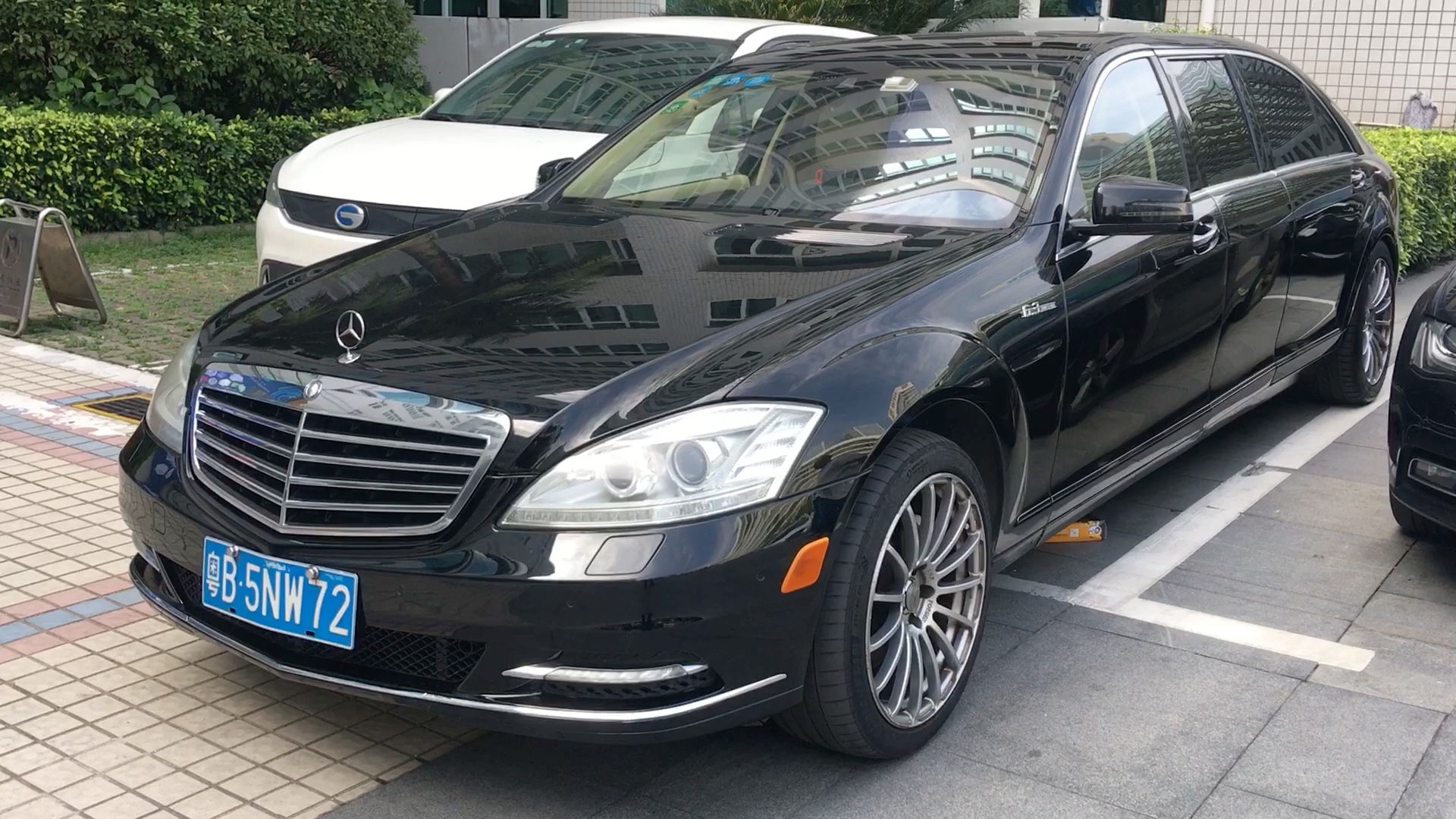 全深圳都少见的加长w221(外观)