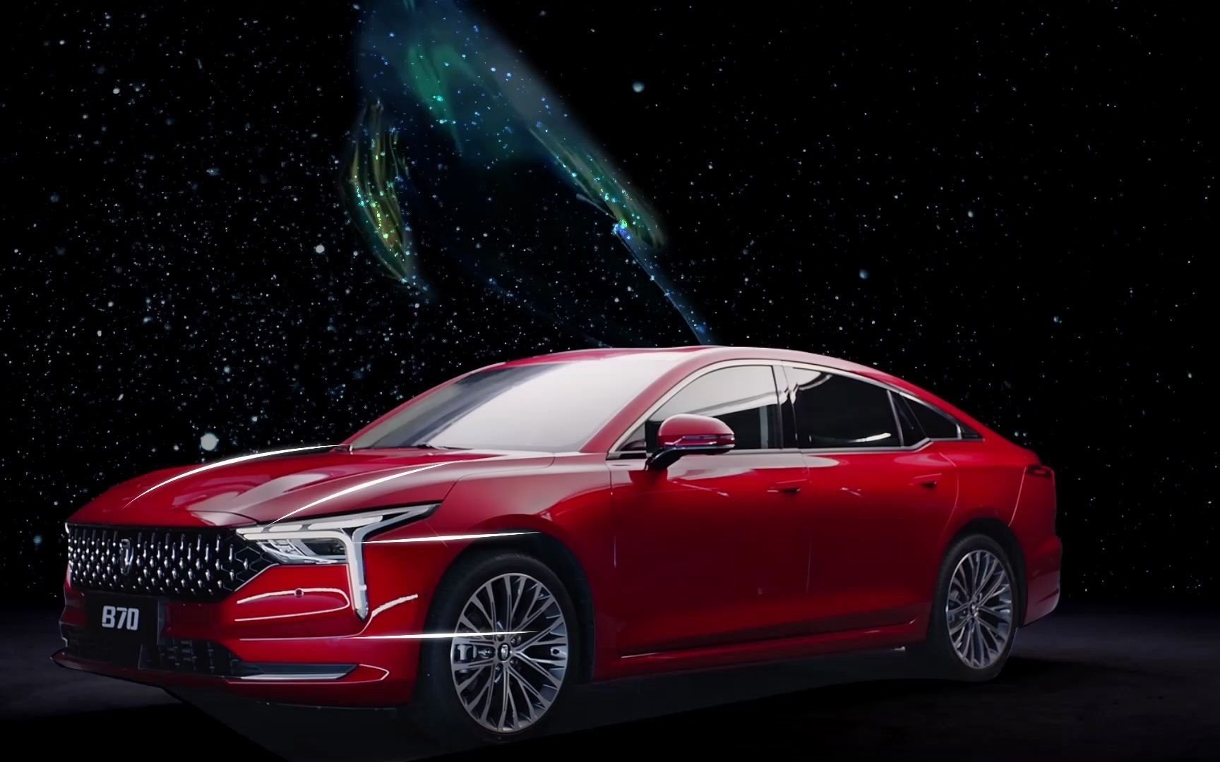 全新第三代奔腾b70即将亮相