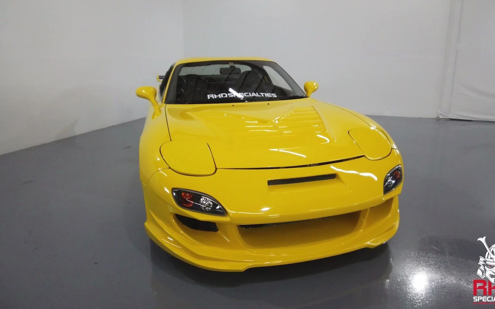 【日本老车实拍系列】——马自达rx7 fd3s sun burst yellow