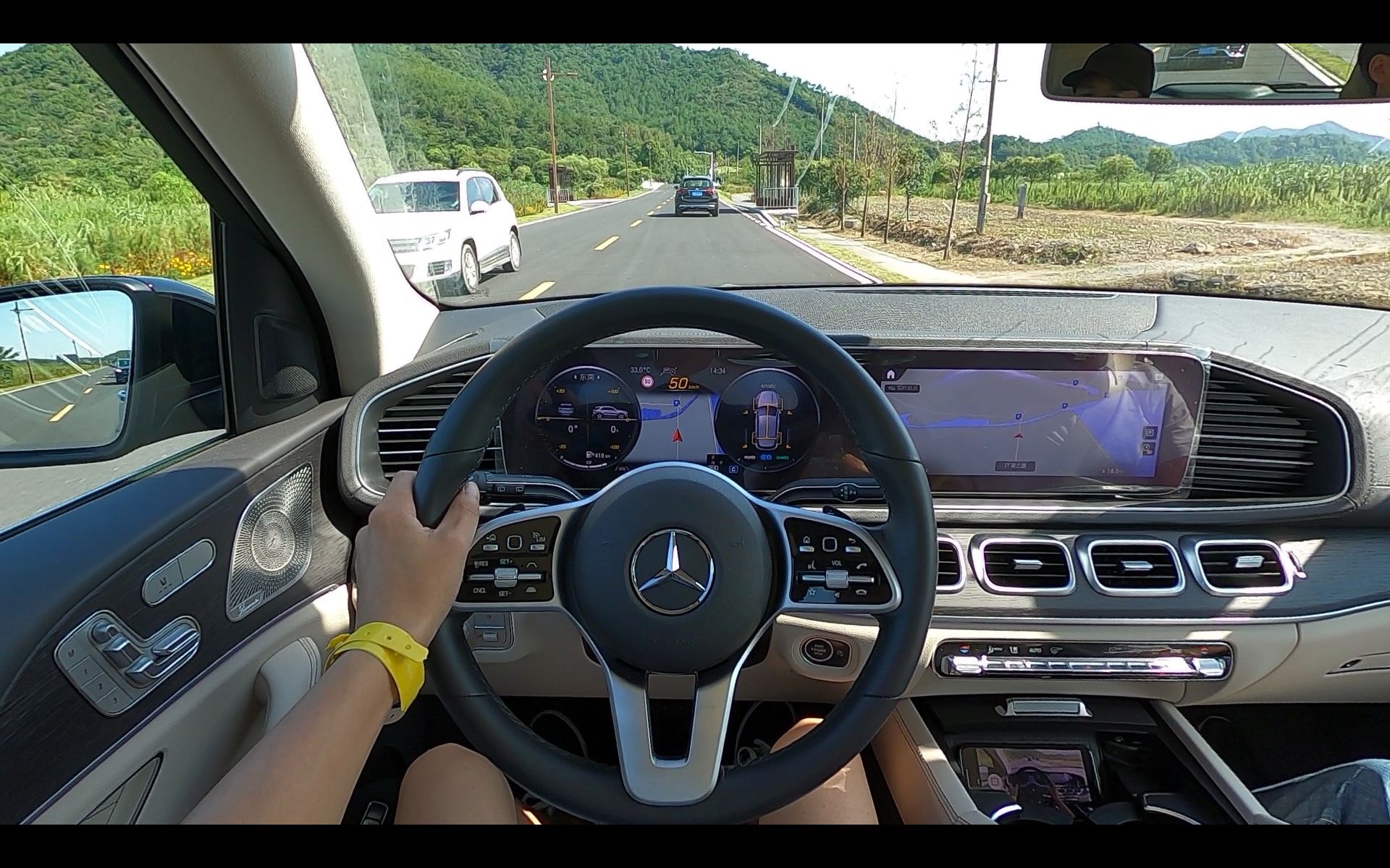 「第一视角」开上百万奔驰gle,宁波东钱湖试驾一日游!