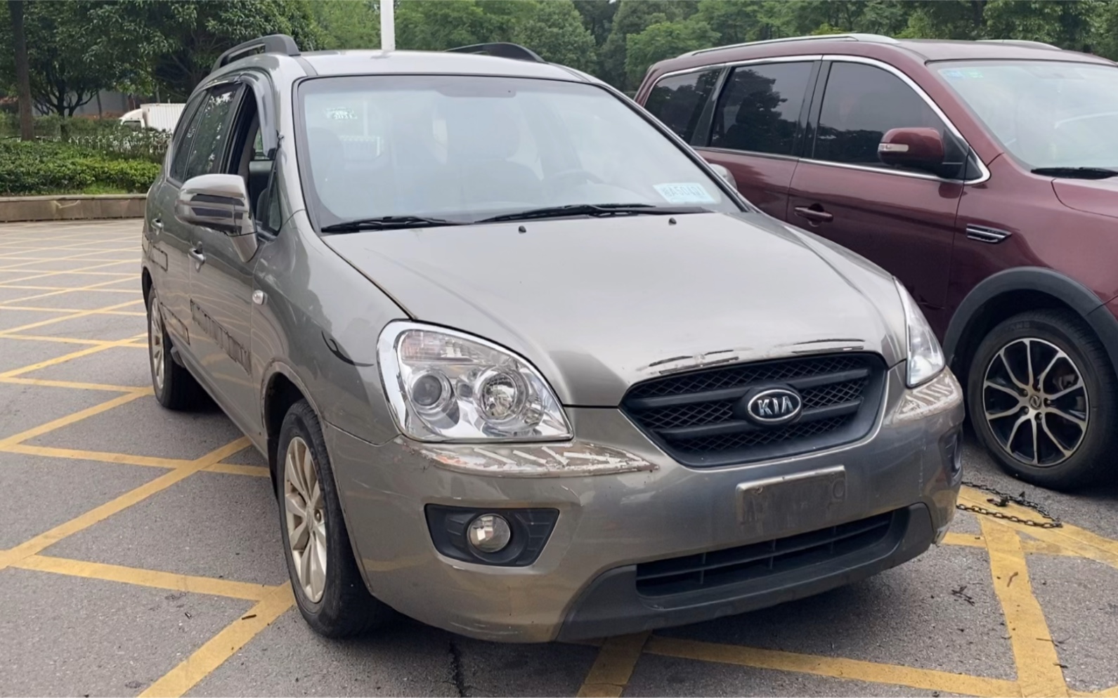 09年上牌的起亚佳乐2.0自动,看看整备前后有什么不一样?