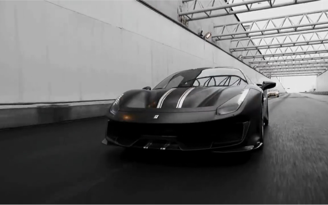 黑武士法拉利488 超跑