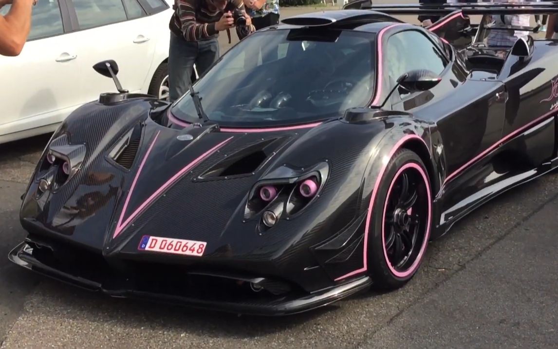 【启动声浪】帕加尼 zonda 760 jc