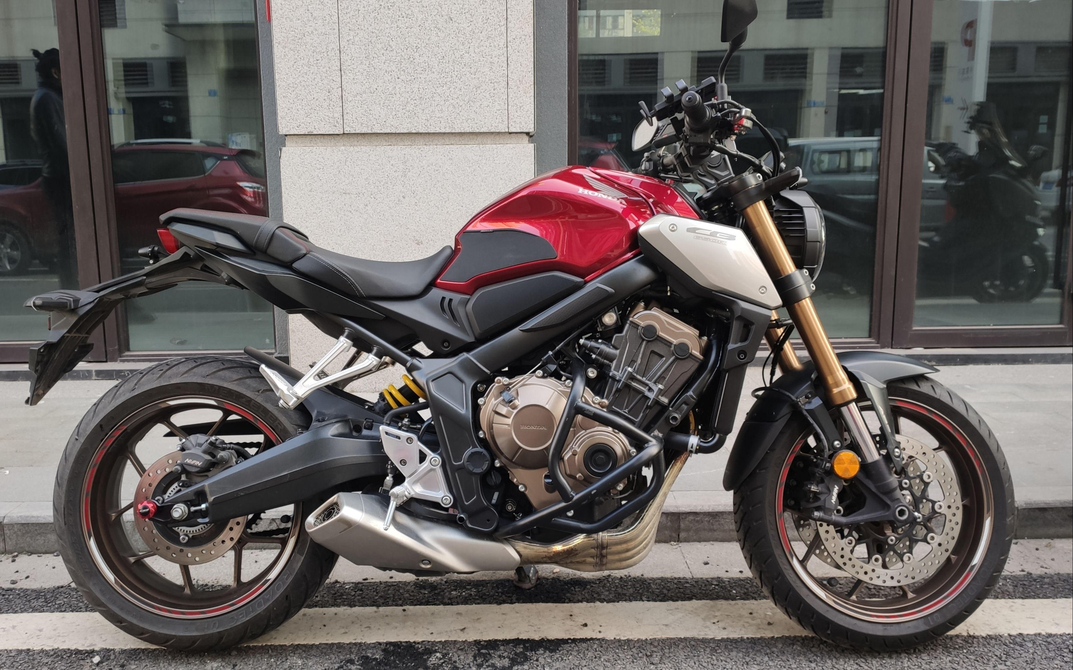 cb650r小跑一下