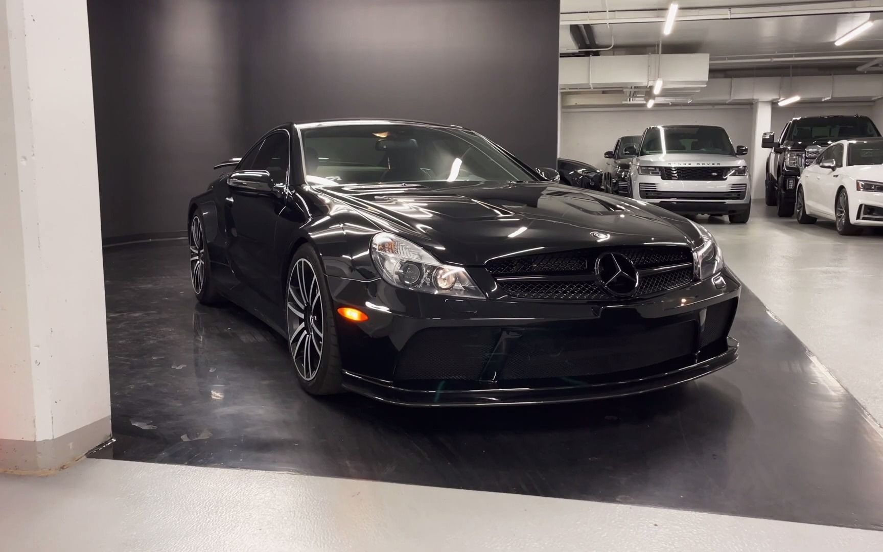 【v12永远的神】2009款奔驰sl65 amg black serie