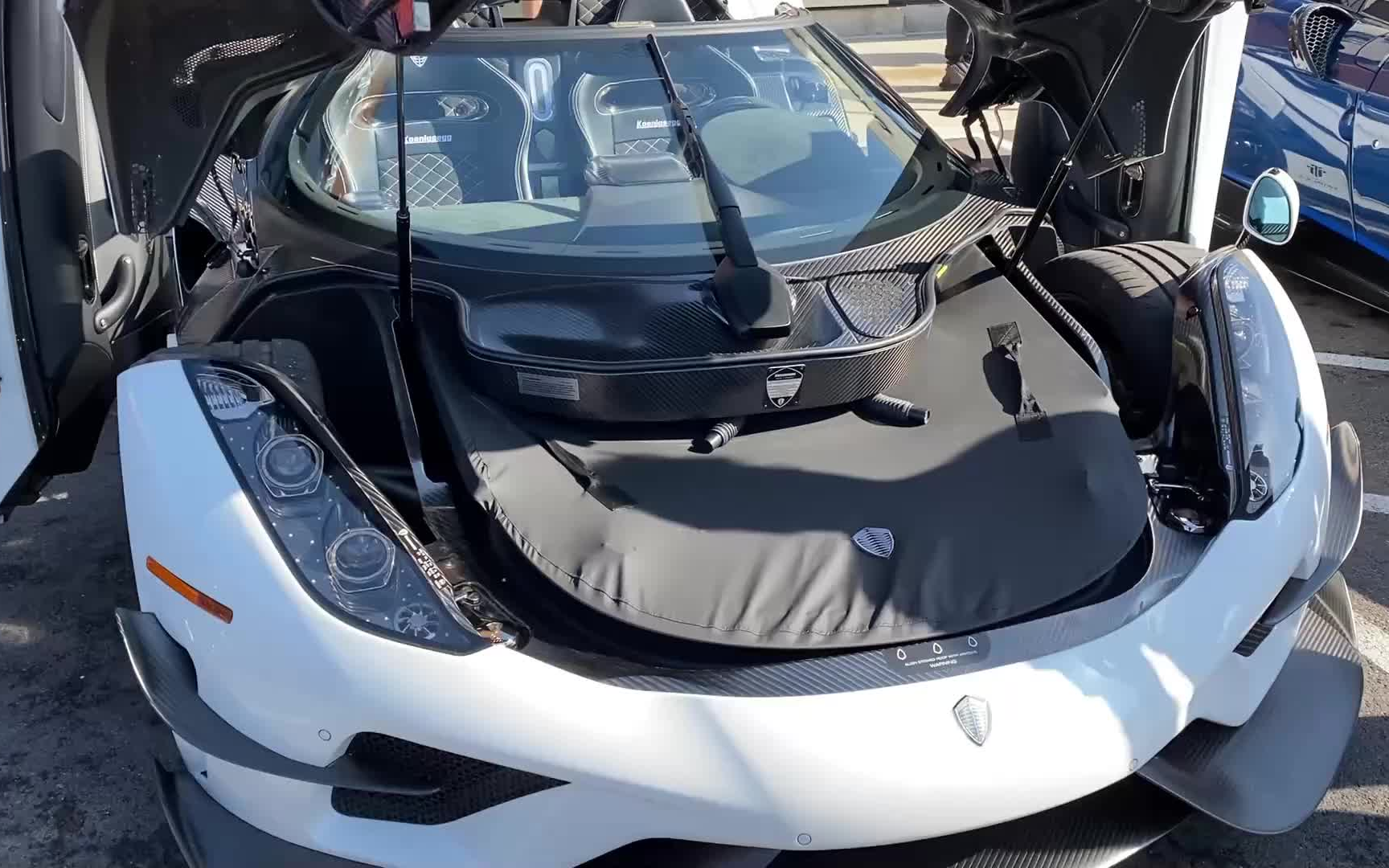 2020 柯尼塞格 regera 近距离拍摄