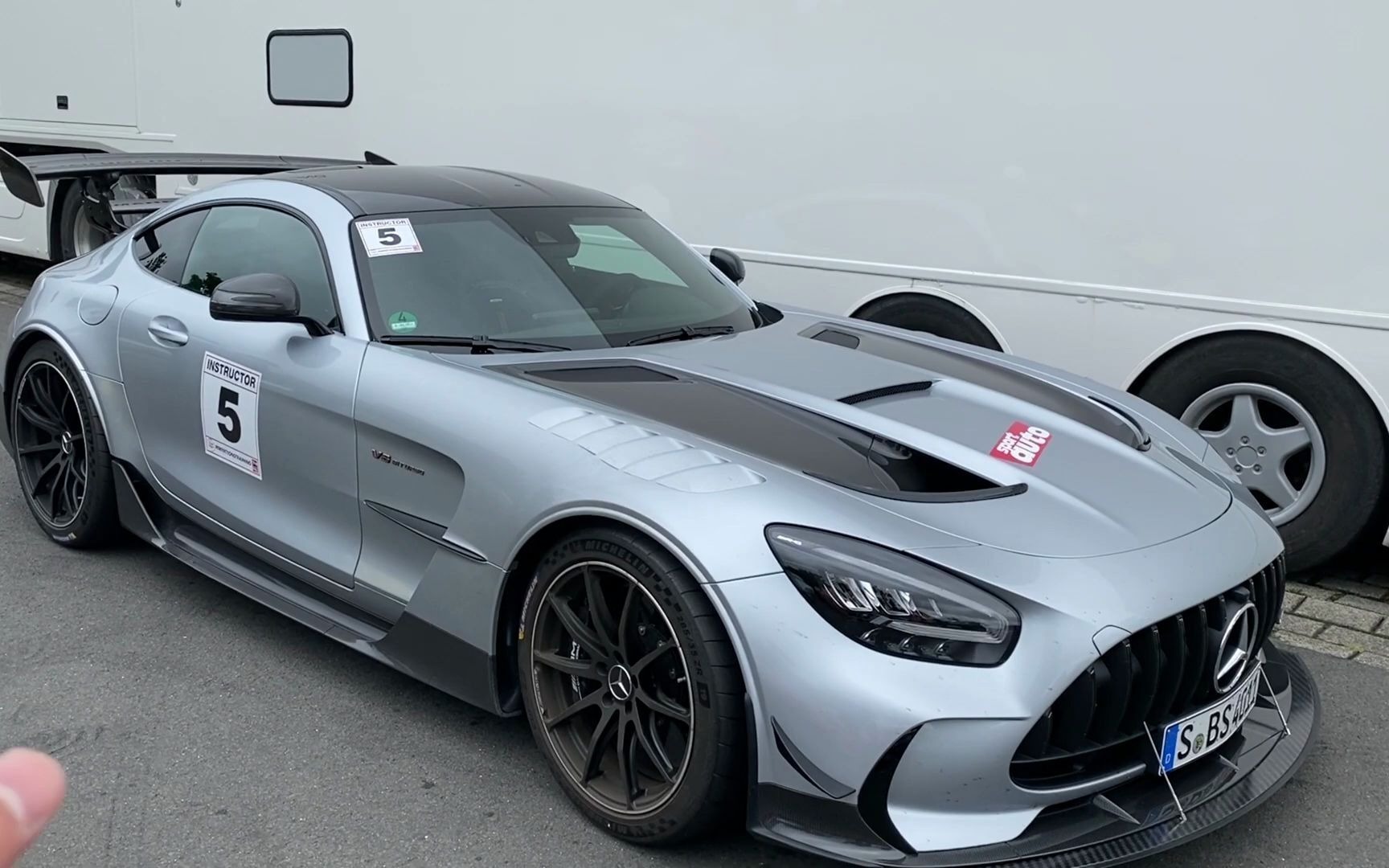 【纽柏林赛道】奔驰amg gt black serie