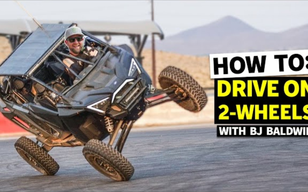 【hoonigan】越野车手bj baldwin教你如何用北极星rzr全地形车做