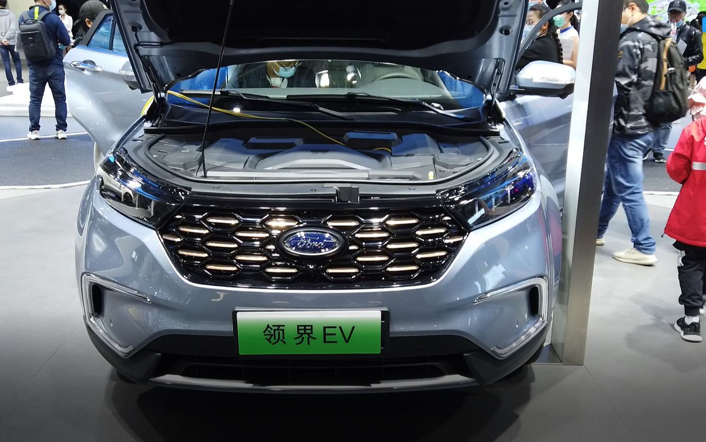 福特领界ev2020纯电动汽车,真不错!—2020北京国际车展